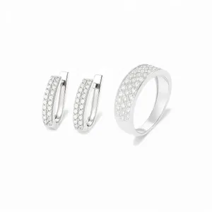 Срібний набір Мадонна 