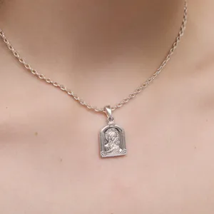 Серебряная подвеска Божья Мать  зображення 4