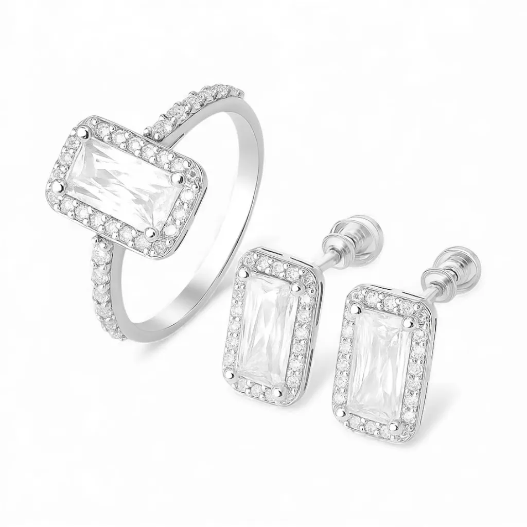 Срібний набір Афродіта
