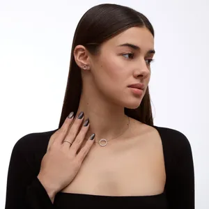 Срібний набір Моніка  зображення 2