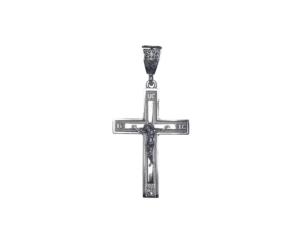 Срібний хрестик Сила 3141.1 ч