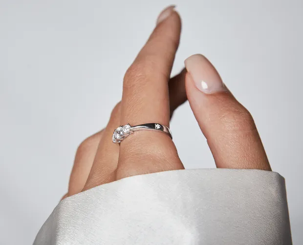 Silver ring Erica