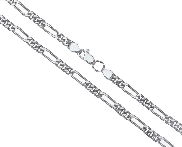 Silver Figaro Chain