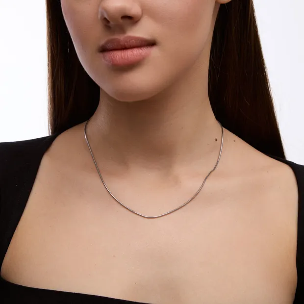 Срібний ланцюжок Снейк 