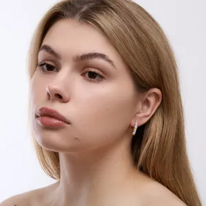 Срібні сережки Насолода  зображення 2