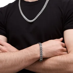 Срібний чоловічий набір Рамзес  зображення 3