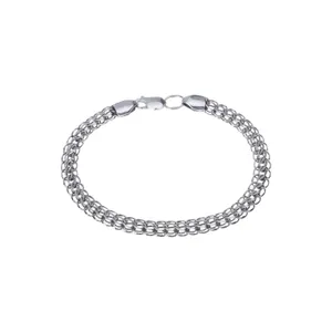 Серебряный браслет Питон  