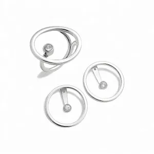 Срібний набір Сфера 