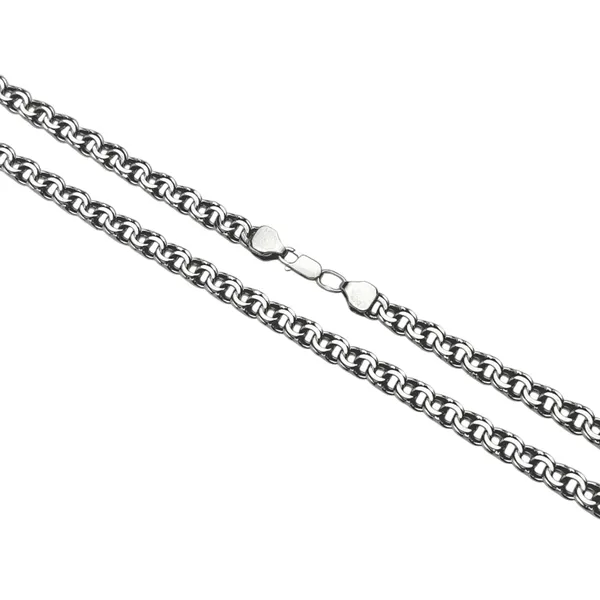 Срібний ланцюжок Плоский Бісмарк 