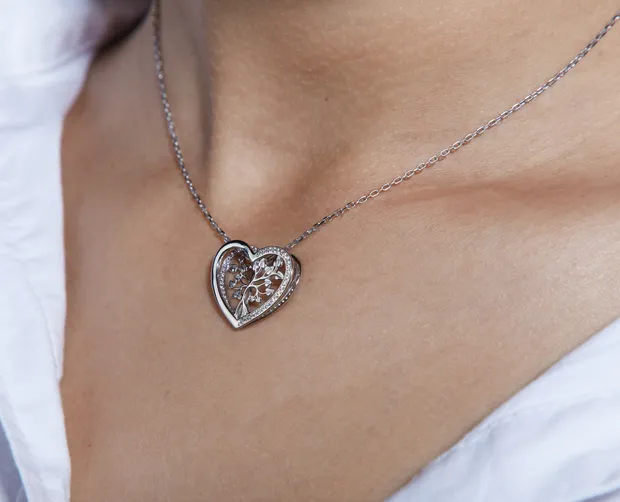 Silver Pendant Tree of Life