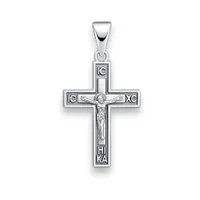 Срібний хрестик Спаси і Збережи  