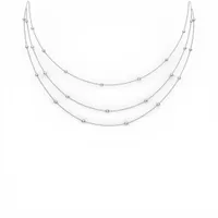 Срібне Кольє З Кульками