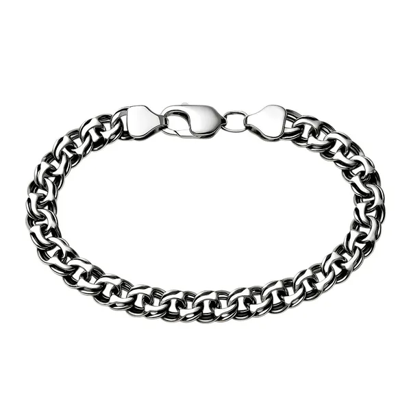 Серебрянный браслет Классический Бисмарк