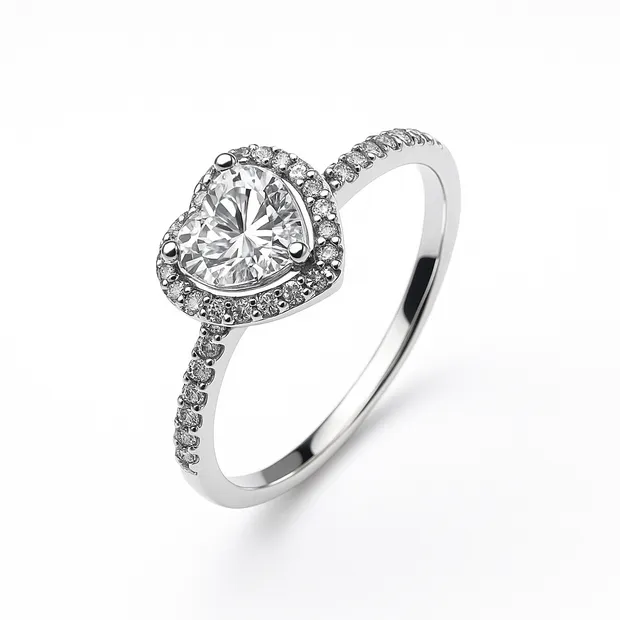 Серебряное кольцо Марсэль со вставкой цырконий Прозрачный 