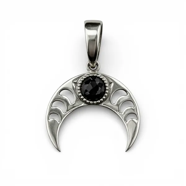 Срібна підвіска Сила Місяця 